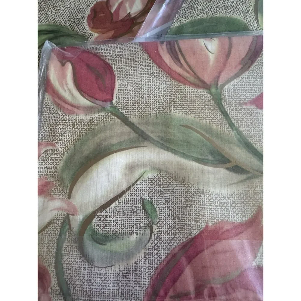 Vintage Hallmark Wrapping Paper FLAT Lot of 11 80’s floral Sealed NEW